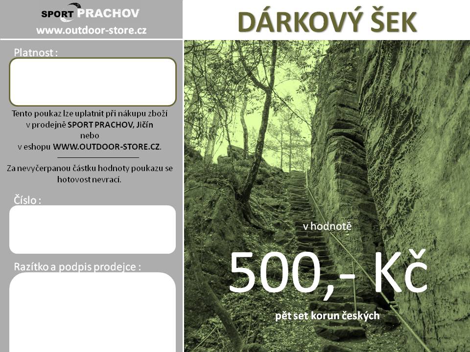 dárkový poukaz 500