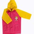 VIOLA pláštěnka dětská 5907 růžová-žlutá