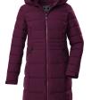Dámský zimní kabát Killtec KOW 11 dark rose