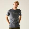 Pánské merino triko Regatta ESCADE dark storm