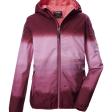Dívčí bunda Killtec KOS 155 dark rouge
