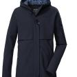 Dívčí kabátek Killtec KOS 159 dark navy