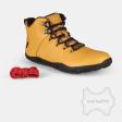 Outdoorové barefoot boty Kilpi BARE LEATHER HIGH-U beige