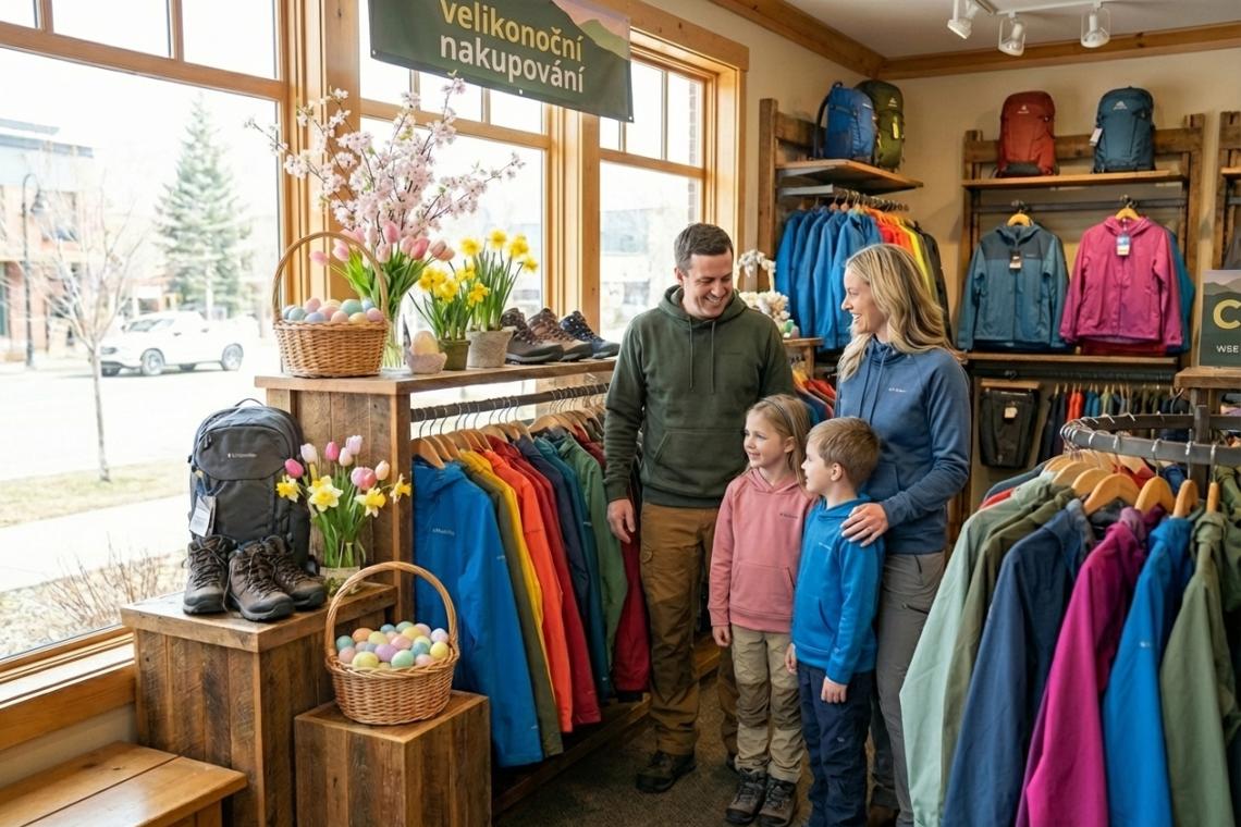 velikonoční nakupování