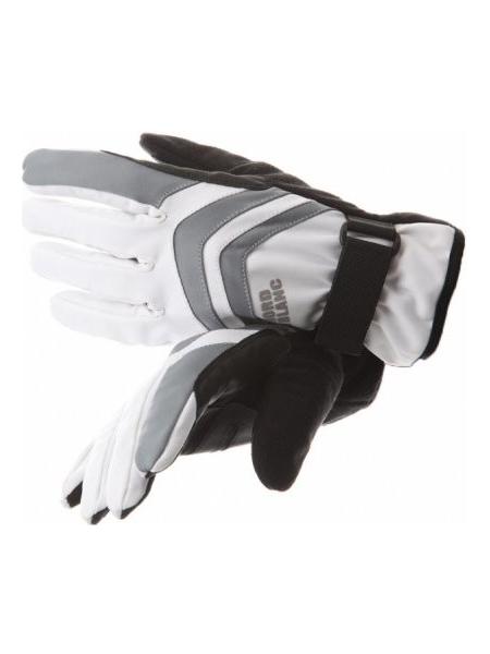 Uni softshellové rukavice SPIRIT bílé / NBWG4716 BLA