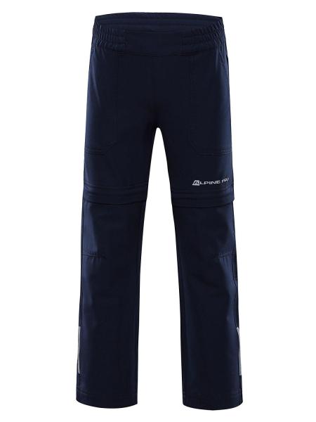 Dětské softshellové kalhoty PANTALEO 4 modré / KPAR131602