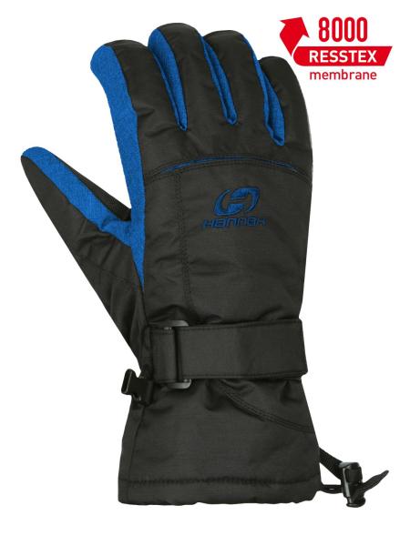 Pánské lyžařské rukavice BRION anthracite/victoria blue