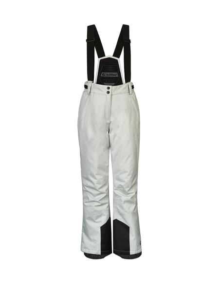 Dámské lyžařské kalhoty ERIELLE  light grey melange / 30809-00290