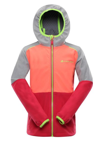 Dětská softshellová bunda NOOTKO 10 růžová / KJCR168421