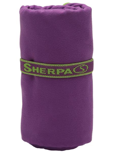 Rychleschnoucí ručník SHERPA L (80x130 cm) fialový / SHT2002 dkp 