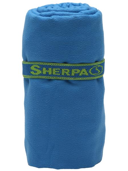 Rychleschnoucí ručník SHERPA L (80x130cm) modrý / SHT2001 blu 