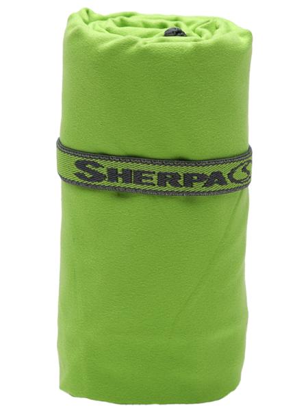 Rychleschnoucí ručník SHERPA L (80x130 cm) zelený / SHT2003 grn 