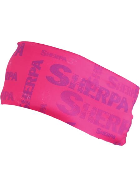 Funkční čelenka Sherpa RUN neon pink