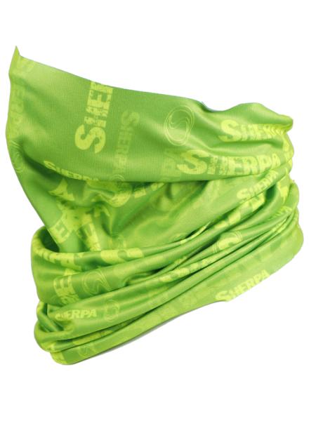 Multifunkční šátek Sherpa BLIZZARD neon green