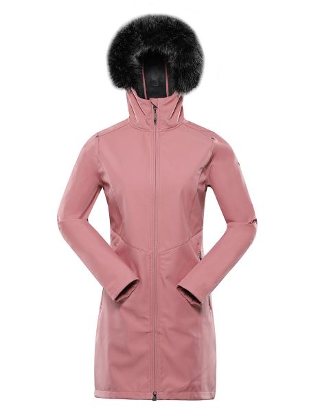 Dámský softshellový kabát Alpine pro IBORA růžový