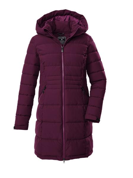 Dámský zimní kabát Killtec KOW 11 dark rose