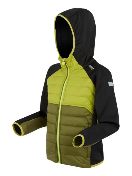Dětská hybridní bunda Regatta KIELDER HYBRID IX nephrite green