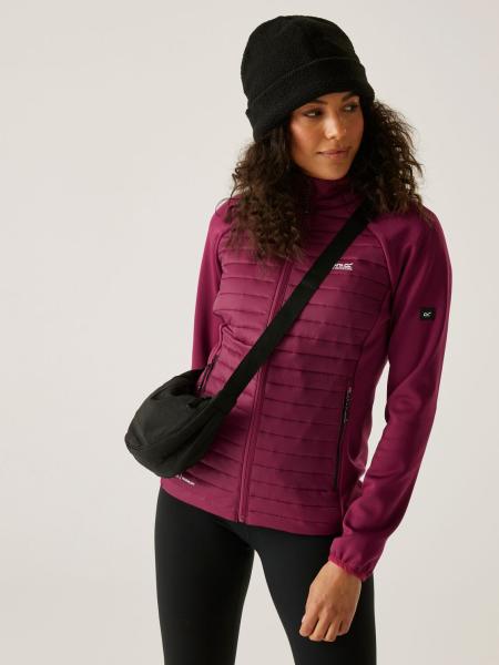 Dámská hybridní bunda Regatta CLUMBER HYBRID dark pimento