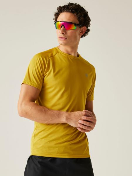 Pánské sportovní triko Dare2B ACCELERATE TEE gold flake