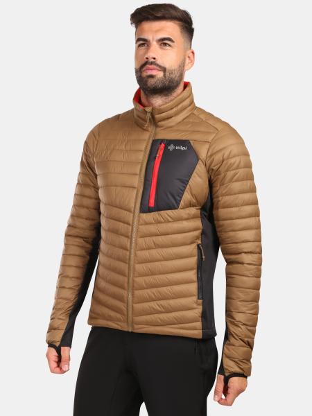 Pánská zateplená bunda Kilpi ACTIS-M hnědá