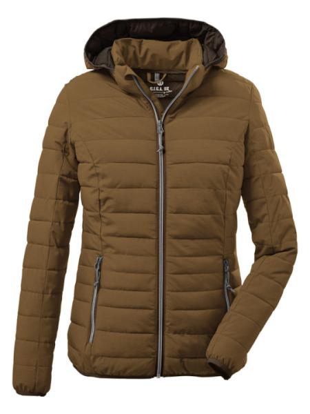 Prošívaná bunda Giga UYAKA light brown