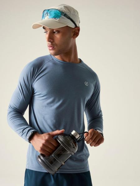 Pánské triko Dare2B AGILE LONG SLEEVED TEE mercury
