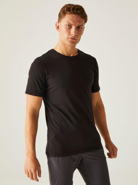 Pánské triko Regatta TAIT black