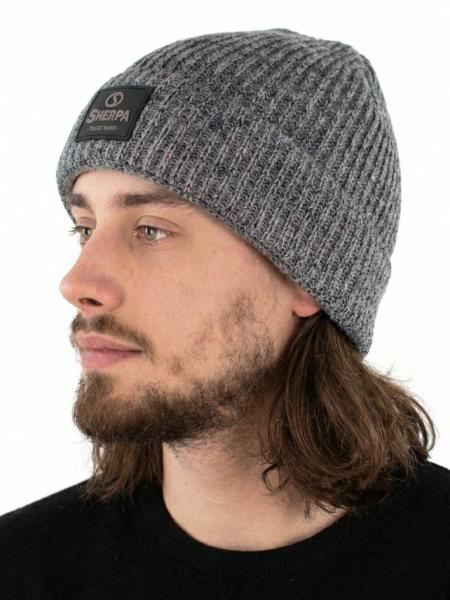 Čepice Sherpa SMITH mel grey
