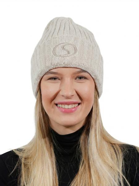 Dámská čepice Sherpa ANNA beige