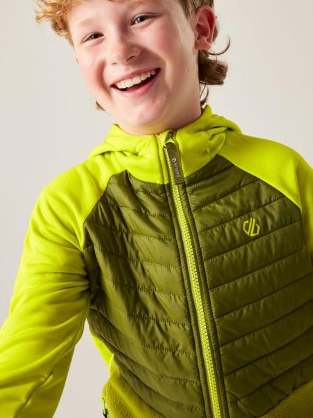 Dětská hybridní bunda Dare2B KIDS SWITCH OUT HYBRID fragile sprout