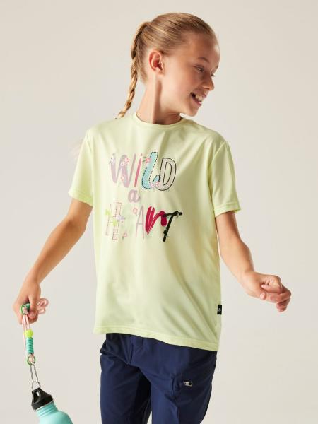 Dětské triko Dare2B AMUSING TEE wax yellow