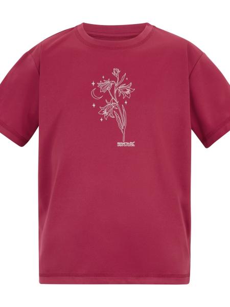 Dětské triko Regatta ARIA deep pink
