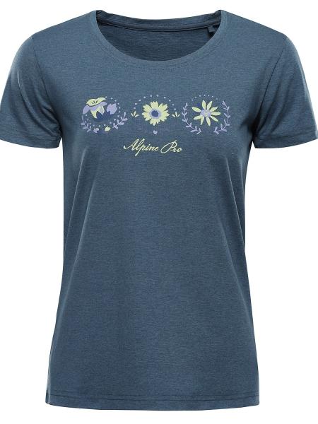Dámské triko Alpine pro SASSA dark metal blue