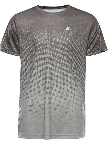 Pánské triko Alpine pro QUATR stone grey