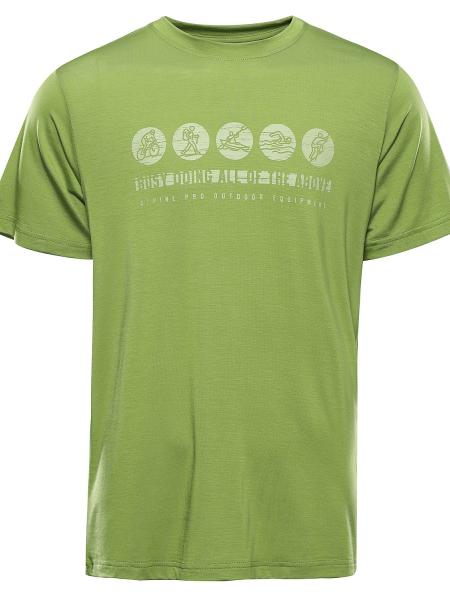 Pánské triko Alpine pro LYOR peridot
