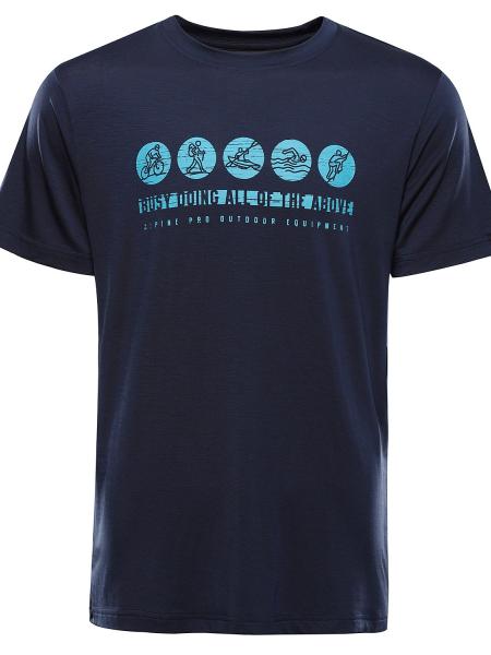 Pánské triko Alpine pro LYOR moonlit ocean