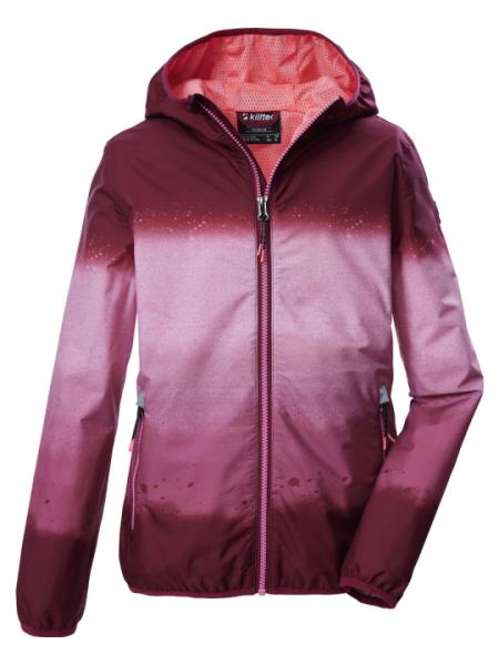 Dívčí bunda Killtec KOS 155 dark rouge