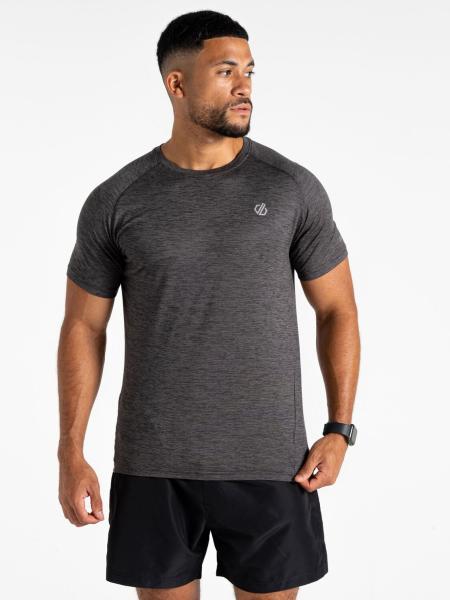 Pánské triko Dare2B PERSIST TEE black marl