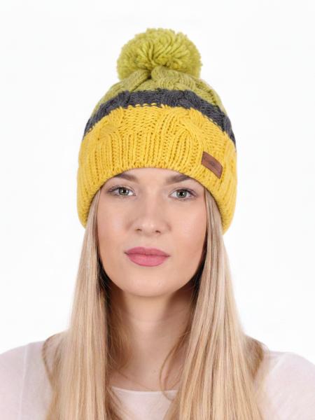 Zimní čepice Sherpa AXEL yellow  