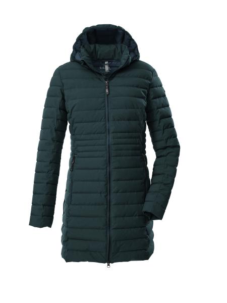 Dámský prošívaný kabát Giga GW 77 dark petrol