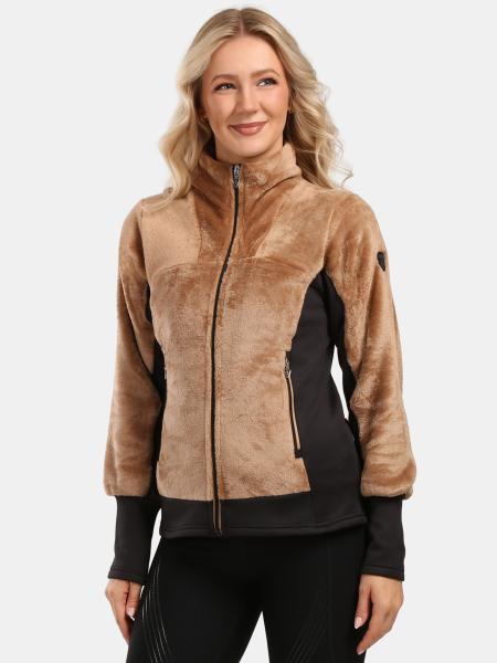 Dámská fleecová mikina Kilpi SKATHI-W beige