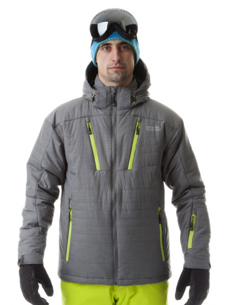     Pánská zimní bunda TRANSFORM šedá / NBWJM5820 SPS