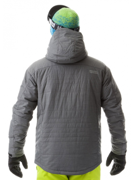     Pánská zimní bunda TRANSFORM šedá / NBWJM5820 SPS