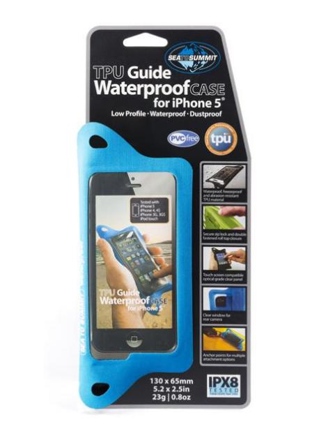     Obal na iPhone TPU GUIDE WATERPROOF CASE FOR IPHONE 5 modrý
