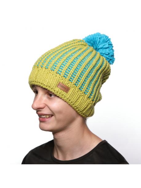     Zimní čepice Sherpa CHANELKA NEW yellow  