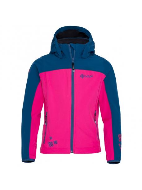     Dětská softshellová bunda Kilpi ELIA růžová 