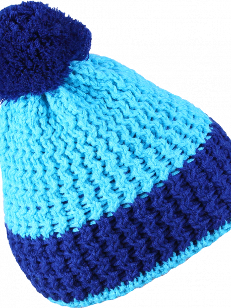     Dětská čepice Sherpa MAGIC KIDS neon tyrkys  