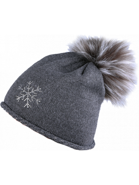     Dámská zimní čepice Sherpa NADIA mel dark grey