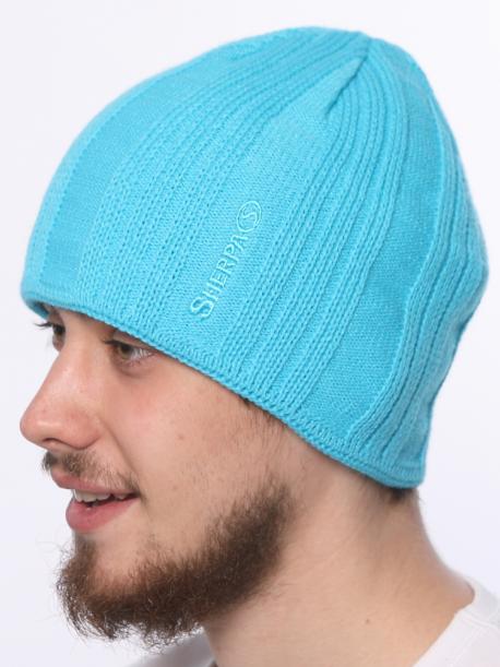     Pánská čepice Sherpa PIPER tyrkys  