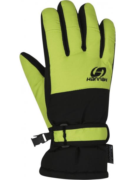     Dětské lyžařské rukavice Hannah MOJO JR lime green/anthracite